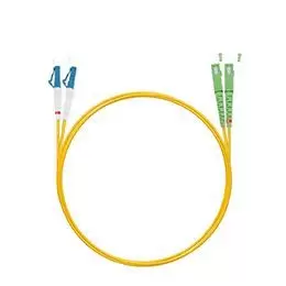 Шнур оптический simplex Cabeus FOP(s)-9-SC/APC-LC/UPC-5m