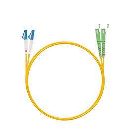 Cabeus FOP(d)-9-SC/APC-LC/UPC-10m Шнур оптический duplex SC/APC-LC/UPC 9/125 sm 10м LSZH