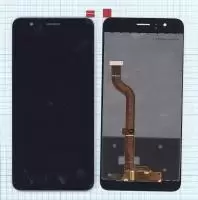 Дисплей (экран в сборе) для телефона Huawei Honor 8 черный