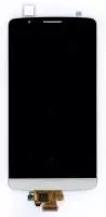 Модуль (матрица + тачскрин) для LG G3 D855, черный с белым