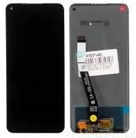 Дисплей в сборе с тачскрином для Xiaomi Redmi Note 9 5G, Redmi 10 X, черный (оригинал lcd)