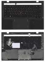 Клавиатура для ноутбука Lenovo ThinkPad X1 carbon Gen 2 2014 топ-панель, черная с подсветкой