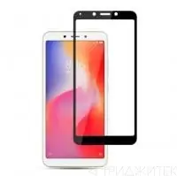 Защитное стекло 3D для телефона Xiaomi Redmi 6, Redmi 6A, черный (Vixion)