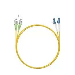 Шнур оптический simplex Cabeus FOP(s)-9-FC/APC-LC/UPC-5m