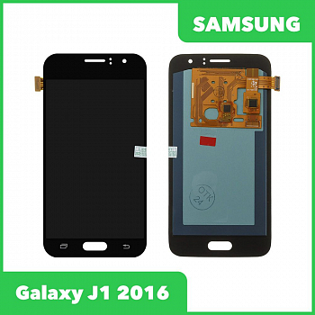 LCD дисплей для Samsung Galaxy J1 2016 SM-J120 в сборе с тачскрином OLED (черный)