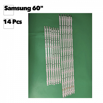 Светодиодная подсветка для телевизоров Samsung 60H D4GE-600DCA-R2/D4GE-600DCB-R2 (комплект 14 шт)