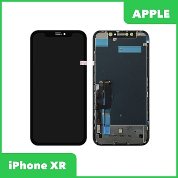 LCD дисплей для Apple iPhone XR Оригинал с тачскрином (черный)