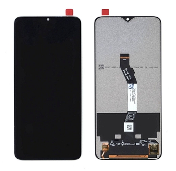 Дисплей для Xiaomi Redmi Note 8 Pro в сборе с тачскрином COG черный