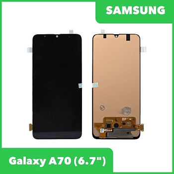 LCD дисплей для Samsung Galaxy A70 SM-A705 в сборе с тачскрином (OLED), черный