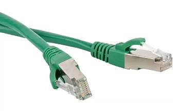 Патч-корд RJ45 - RJ45, 4 пары, FTP, категория 5е, 2 м, зеленый, LSZH, LANMASTER, LAN-PC45/S5E-2.0-GN