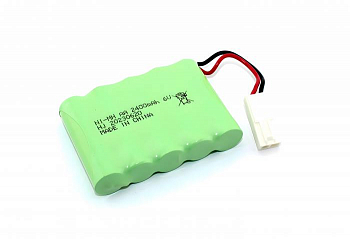 Аккумулятор Ni-Mh 6V 2400 mAh AA Flatpack разъем EL-2P