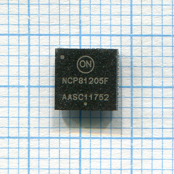 Микросхема NCP81205F с разбора