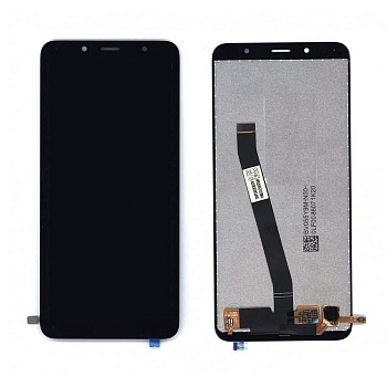 Дисплей для Xiaomi Redmi 7A в сборе с тачскрином, черный