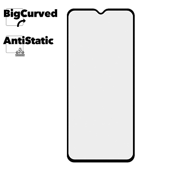 Защитное стекло для телефона Samsung Galaxy A23 Super max Anti-static big curved glass