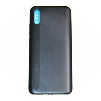 Задняя крышка для телефона Xiaomi Redmi 9A Черный - Премиум
