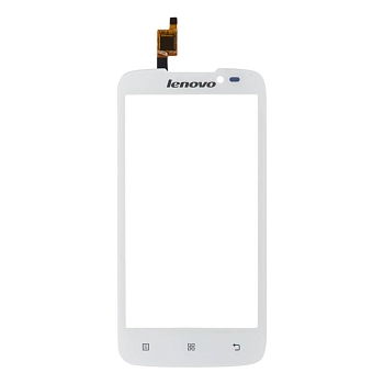 Сенсорное стекло (тачскрин) для Lenovo A516, белый