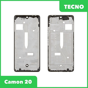 Рамка дисплея для Tecno Camon 20 (CK6n) (черный)