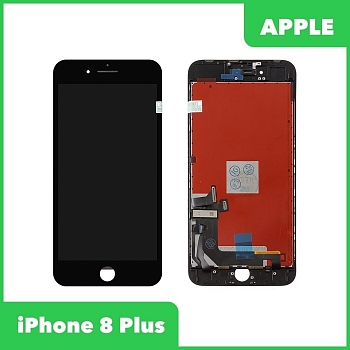 Дисплей для iPhone 8 Plus +тачскрин (черный) ORG Ref