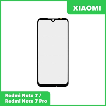 Стекло для переклейки дисплея Xiaomi Redmi Note 7, Redmi Note 7 Pro, черный