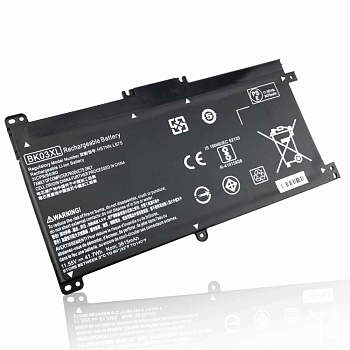 Аккумулятор (батарея) для ноутбука HP Pavilion X360 14-ba, (BK03XL), 3470мАч, 11.55В (оригинал)