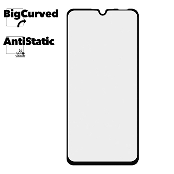 Защитное стекло для телефона Huawei P30 Lite Super max Anti-static big curved glass