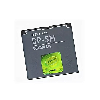 Аккумулятор (батарея) BP-5M для телефона Nokia 8600 Luna, 7390, 6500s, 6110n, 5700, 5610xm