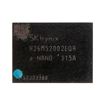 Микросхема E-NAND SK HYNIX H26M52002EQR 16GB с разбора нереболенная