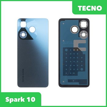 Задняя крышка для Tecno Spark 10 (KI5q) (синий)