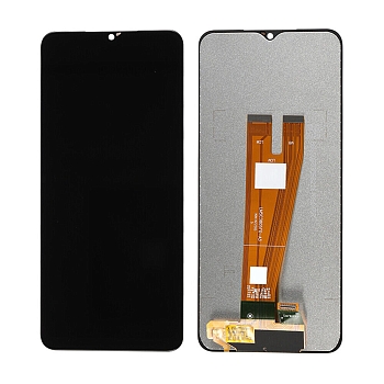 Дисплей для Samsung A045F Galaxy A04 + тачскрин (черный) 100%