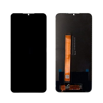 Дисплей для Realme C25S, C25, Narzo 50A, Oppo A16, A16S, A56 4G + тачскрин (черный) (100% LCD)