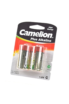 Батарейка (элемент питания) Camelion Plus Alkaline LR14-BP2 LR14 BL2, 1 штука