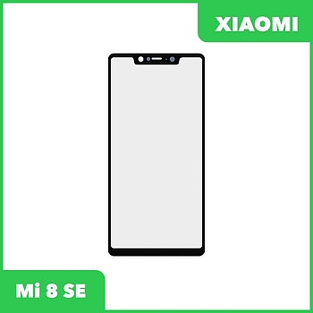 Стекло + OCA пленка для переклейки Xiaomi Mi 8 SE, черный