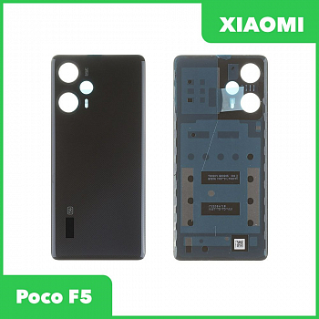 Задняя крышка для Xiaomi Poco F5 (23049PCD8G) (черный)