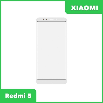 Стекло для переклейки дисплея Xiaomi Redmi 5, белый