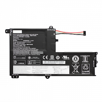 Аккумулятор для Lenovo Ideapad 330S-15AST, 330S-15IKB, Flex 4-1470, (L15L3PB0, L15C3PB1), 4670mAh, 52.5Wh, 11.25V, ver. 1, (оригинал)