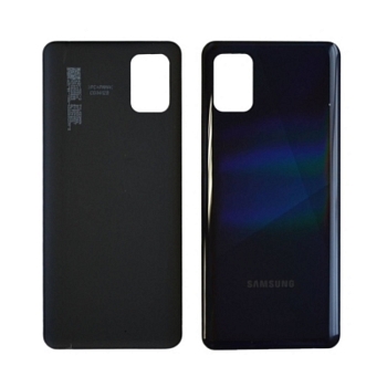 Задняя крышка Samsung A315F (A31) черная