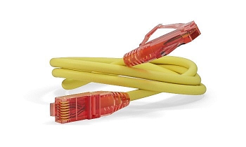 PC-LPM-UTP-RJ45-RJ45-C5e-1.5M-LSZH-YL Патч-корд U/UTP, Cat.5е (100% Fluke Component Tested), LSZH, 1.5 м, желтый Hyperline