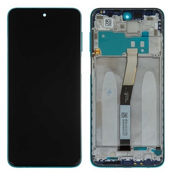 Дисплей Xiaomi Redmi Note 9S (M2003J6A1G) в рамке (синий)