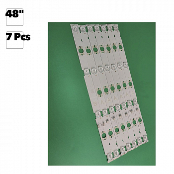 Светодиодная подсветка для телевизоров 48" LB48009 V0 03/LB48009 V1 04 (комплект 7 шт)