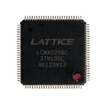 Микросхема lCMX0256C-3TN100C QFP с разбора