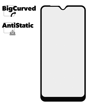 Защитное стекло для телефона Samsung Galaxy A10 Super max Anti-static big curved glass