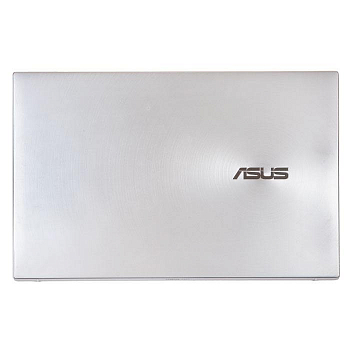 Крышка матрицы для Asus UX425JA металлическая, серебристый, с разбора, царапины