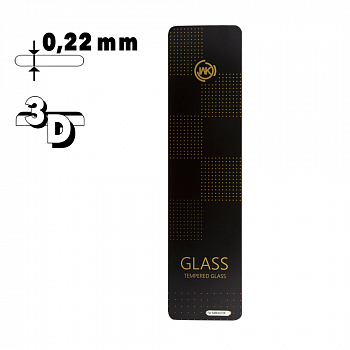 Защитное стекло WK Star Trek Curved Edge 3D для Samsung Note 8 с рамкой 0,22 мм (черное)