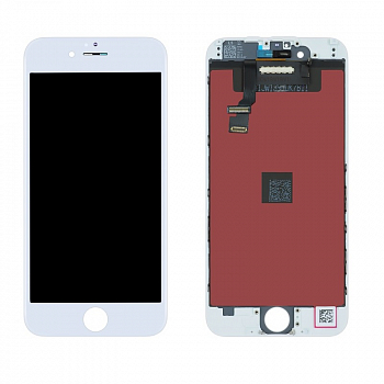 Дисплей для iPhone 6 + тачскрин белый с рамкой (In-Cell) (vixion)