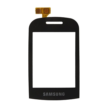 Сенсорное стекло (тачскрин) для Samsung B3410, черный