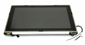 Крышка для Asus VivoBook X202E, S200E черная (серая)