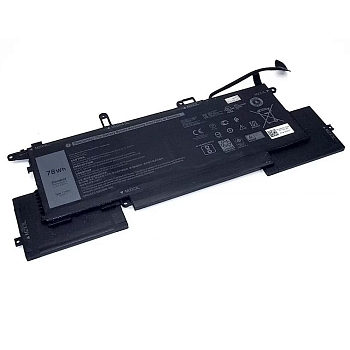 Аккумулятор (батарея) 7146w для ноутбука Dell Latitude E7270, 7400 2-in-1, 6500мАч, 11.4В, (оригинал)