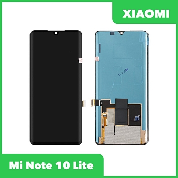 LCD дисплей для Xiaomi Mi Note 10, Mi Note 10 Pro, Mi Note 10 Lite с тачскрином (черный) 100% оригинал