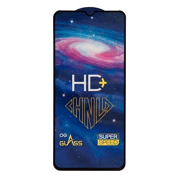 Защитное стекло Full Glue PREMIUM HD+ для телефона Xiaomi Redmi 9, 9T, Note 8 Pro, Poco M3 Pro, черный