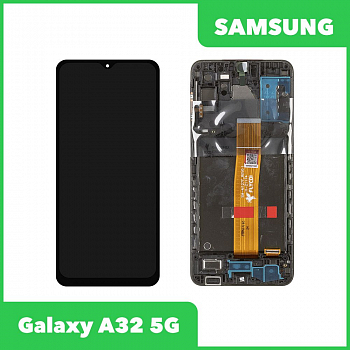 LCD дисплей для Samsung Galaxy A32 5G SM-A326 в сборе с тачскрином в рамке FLYCDI GSY (черный)